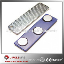 F45mm*13mm bar Neodymium Magnetic Badge